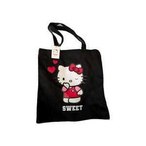 Forever 21 x Hello Kitty Sweet & Sour Graphic Canvas Tote